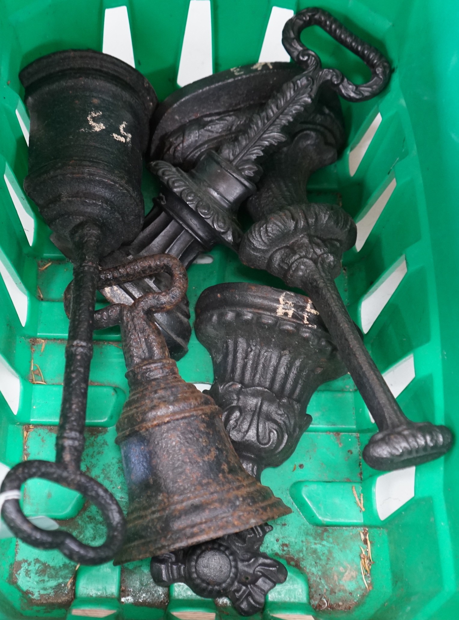 Five assorted Victorian decorative doorstops